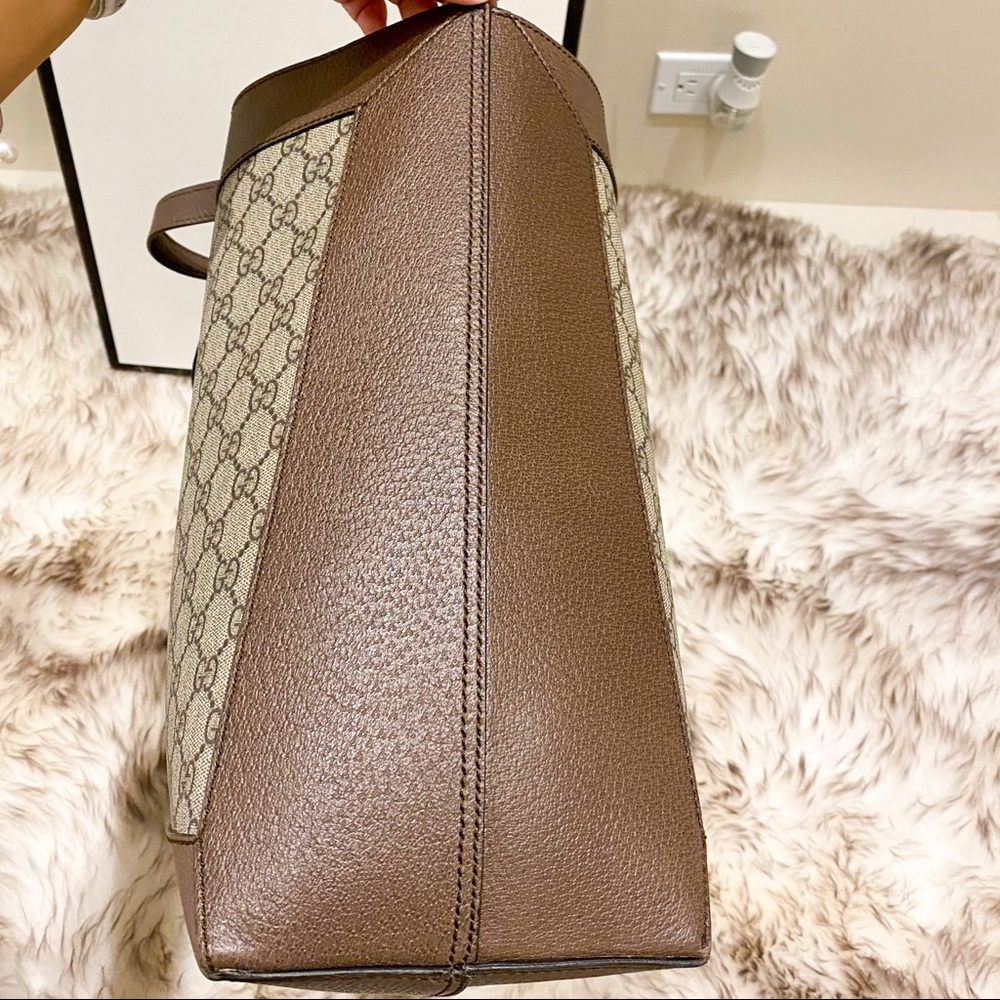 100% authentic Gucci OPHIDIA GG TOTE - Picture 8 of 14